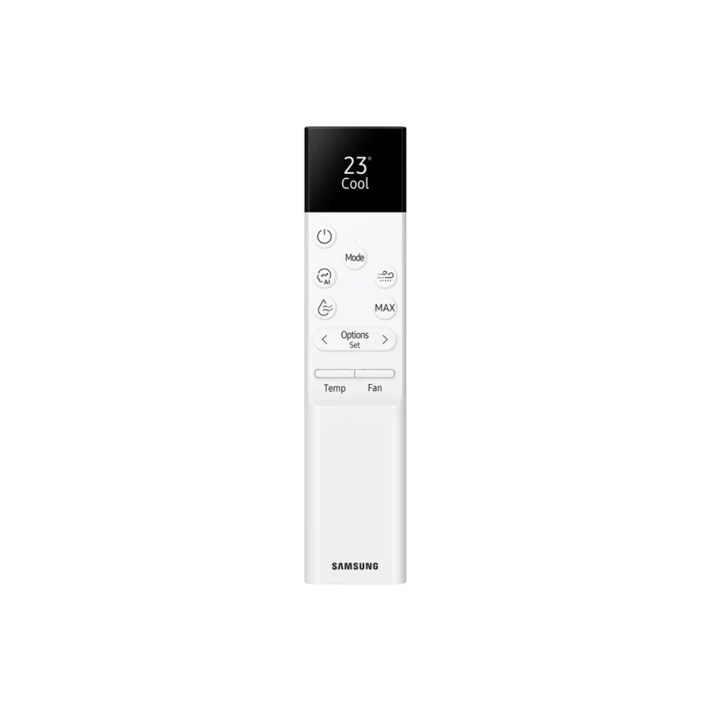 Samsung WindFree™ Comfort S2 AR60F09C1AWNEU/XEU Oldalfali Inverteres Split Klíma 2,5 kW távirányító
